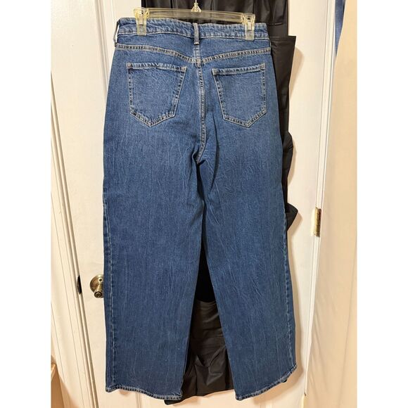 NWOT Women's Wide Leg Jeans Old Navy Size 8 - Picture 3 of 4